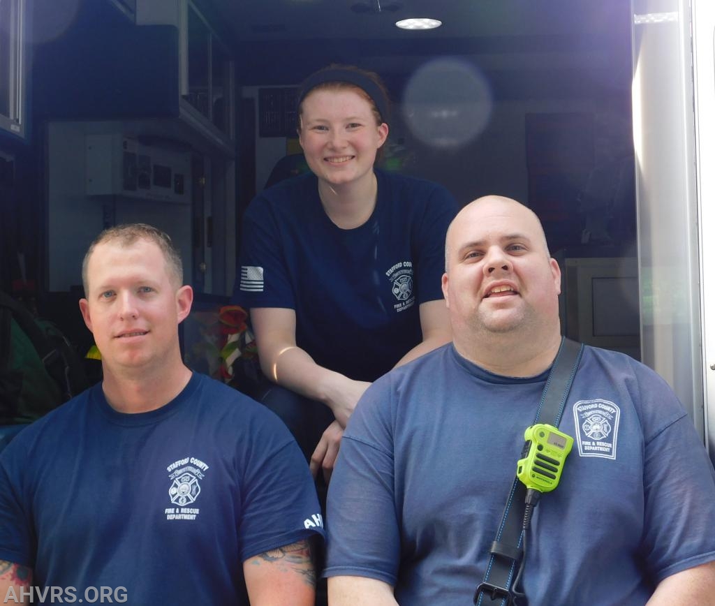 duty crew: Sterling, Rayne, and James